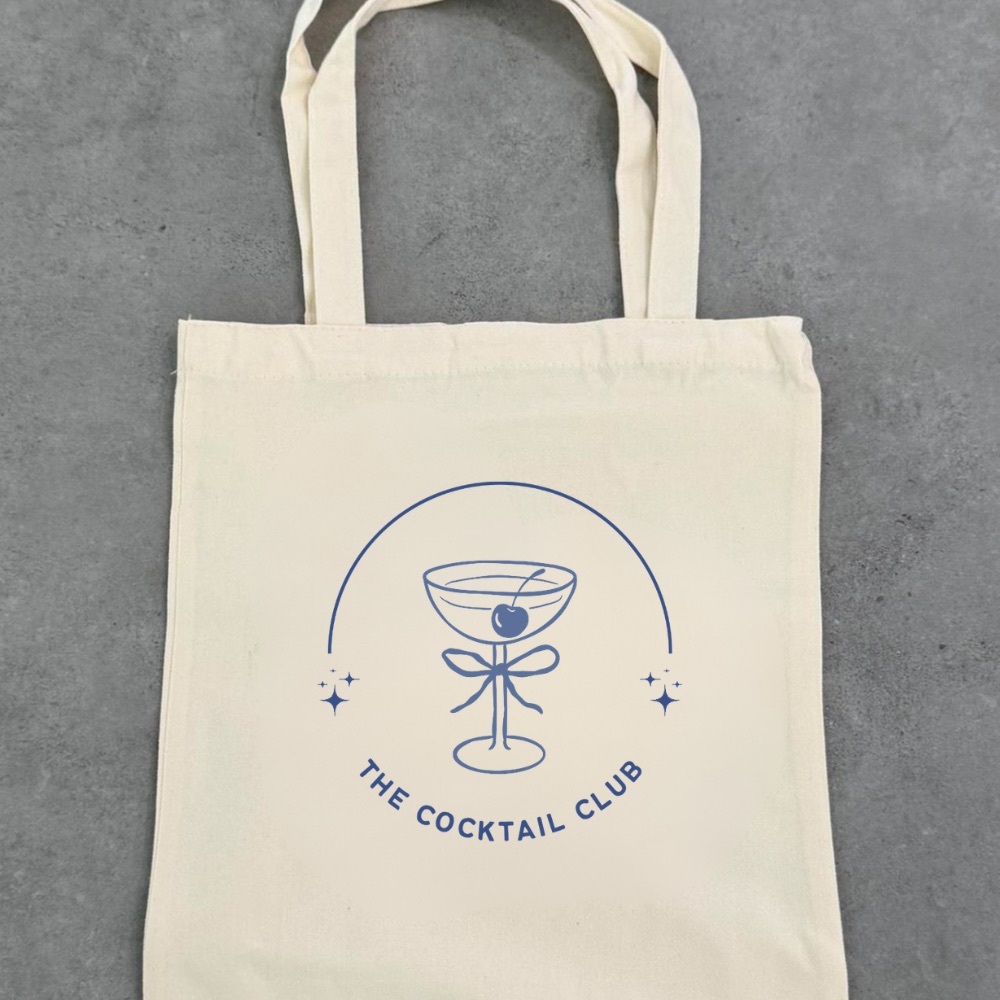 The Cocktail Club Tote Bag